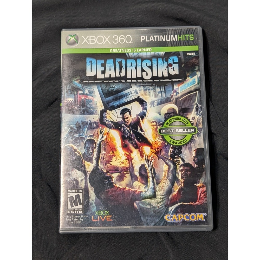 Dead Rising Microsoft Xbox 360 Complete CIB 2006 w/ Manual